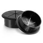 HYCC 2 Pack 2 Inch Flexible Desk Grommet, Organize Wires and Cables on Office - Image 3