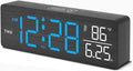 dreamsky wooden digital alarm clock with date &, main product view