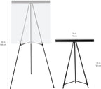 Amazon Basics High Boardroom Aluminum Flipchart Whiteboard and Display Easel - Image 4