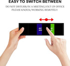 Office Door Sign, Do Not Disturb/Please Knock/Out of Office/in a - Image 3