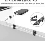 N NOROCME 192 PCS Cable Management Kit 4 Wire Organizer Sleeve, 11 Cable Holder - Image 9