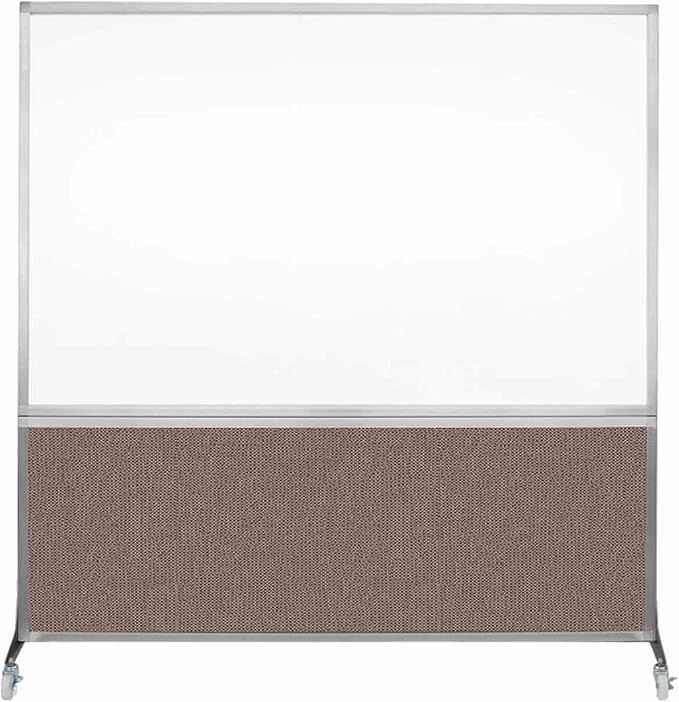 DivideWrite Mobile Whiteboard | Double Sided Dry Erase Board | Portable Office by VERSARE