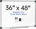 VUSIGN Magnetic Whiteboard 48" x 36", Large Dry Erase Board by VUSIGN
