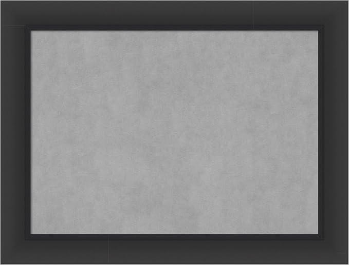 Amanti Art Black Framed Magnetic Board 25x33 Medium Vision Board by AmantiArt