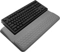 Computer Keyboard Stand with Wrist Rest, Ergonomic Tilted Keyboard Holder by KEPUTAIER