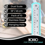 NOKKO Metal Ruler 18 Inch - Image 2