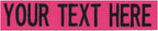 Custom Uniform Name Tapes Solid Colors. Made in The U.S.A. Ships Under 24 by NORTHERNSAFARI