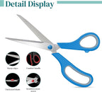 Xnluothsk 18 Packs 8" Sewing Craft Scissors Bulk, Stainless Steel Shears - Image 3