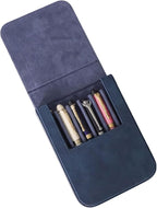 MIVLXLX Leather 6 Fountain Pen/Pencil Tray Case, Magnetic Closure - Image 8