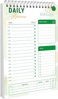 To Do List Notebook Daily Planner A5 CheckList Pad 52 Sheets, 5.9" x 8.2" Daily by CHARMGIFTBOX