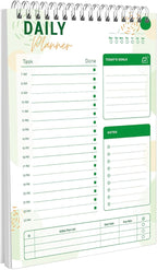 To Do List Notebook Daily Planner A5 CheckList Pad 52 Sheets, 5.9" x 8.2" Daily by CHARMGIFTBOX