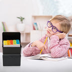 H4D 4x6 Index Card Holder with 100 Heavyweight Ruled Index Cards and 25 Plastic - Image 7