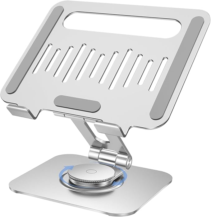 Gorablix Tablet Stand for Desk, 360° Swivel for iPad Holder, Aluminum by Unknown