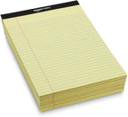 Amazon Basics 50 sheet Wide Ruled Lined Writing Note Pad, 8.5" x 11.75" - Image 5