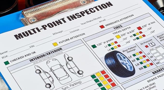 Visual Vehicle Inspection Report – 2-Part Carbonless Vehicle Checklist - Image 8