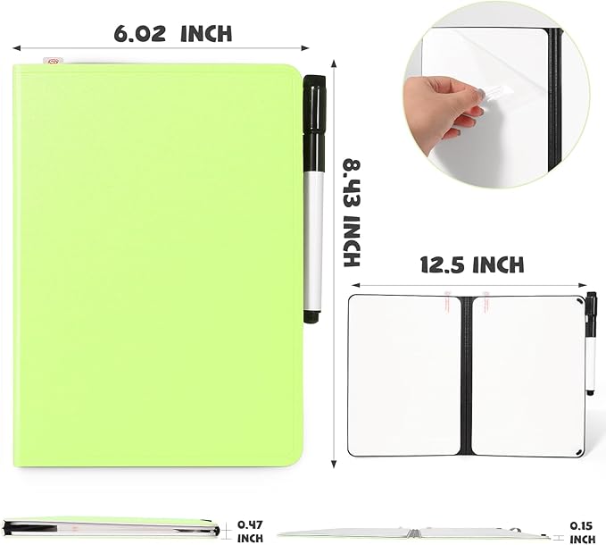 AGM Portable White Board Dry Erase, Double Sided Folding Whiteboards - Image 6