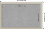 Amanti Art Silver Framed Magnetic Board 28x44 Large Vision Board - Image 4