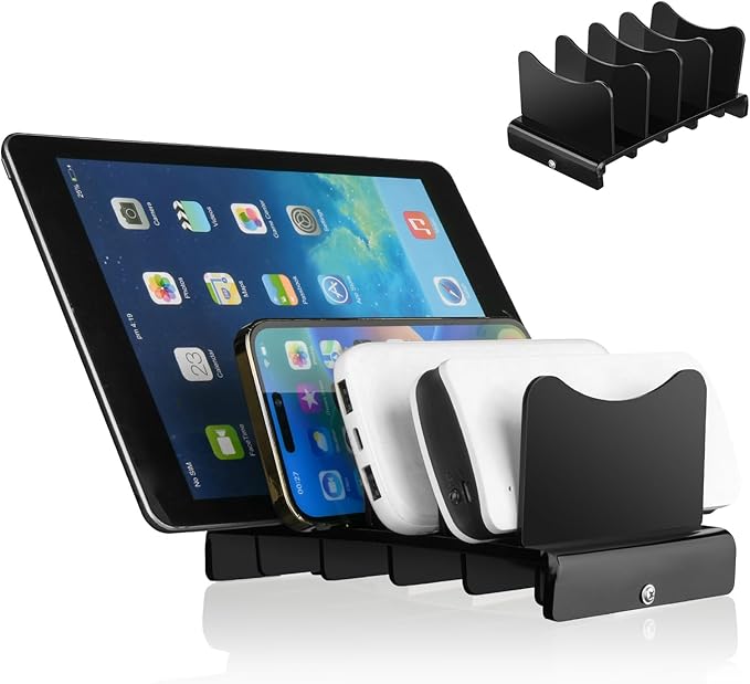 CaSZLUTION Acrylic Multi Device Organizer Stand Base - Image 9