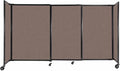 Versare Straightwall Sliding Portable Wall Partition | Freestanding Office by VERSARE