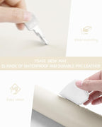YSAGi Non-Slip Leather Desk Pad, Desk Matt - Image 5
