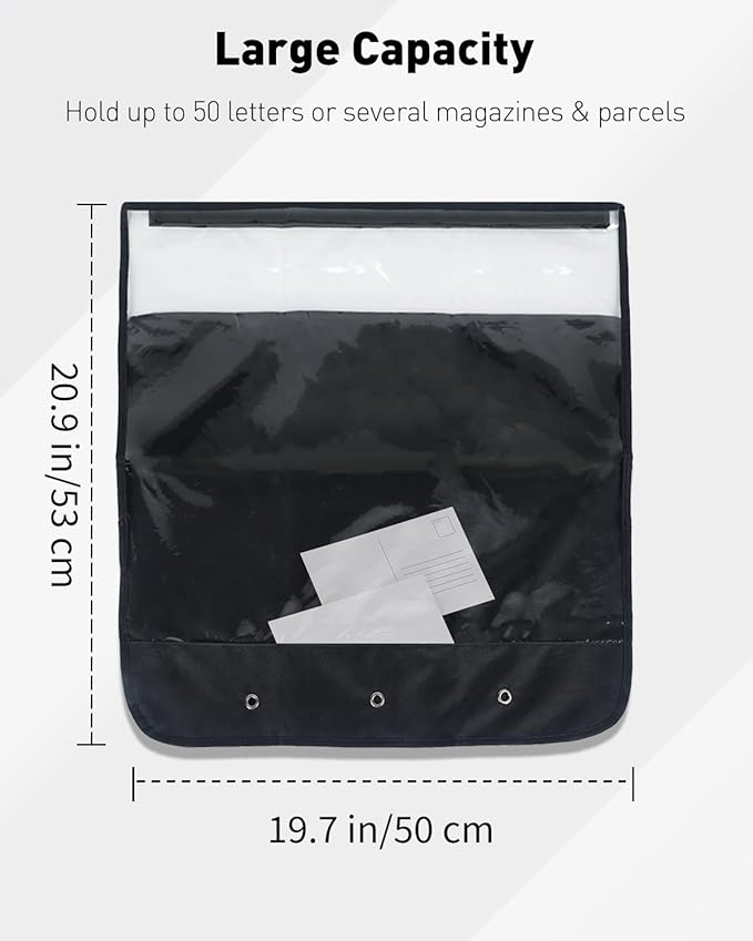 Uniclife Black Mail Slot Catcher - Image 2