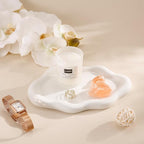CCINPPY Ceramic Jewelry Tray Trinket Dish, Decorative Cloud Vanity Key Tray - Image 5