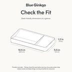 BLUE GINKGO Desk Tray – Korean-Made Organizer - Image 3