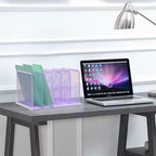 Kuntine.B Desk File Organizer Upright Mesh Desktop Organizer File Sorter Office - Image 6