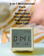 Aurolumiz Digital Alarm Clock, - Image 4
