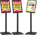 INNOVSIGN 3Packs Heavy Duty Adjustable Pedestal Poster Sign Stand, 11x17 by INNOVSIGN
