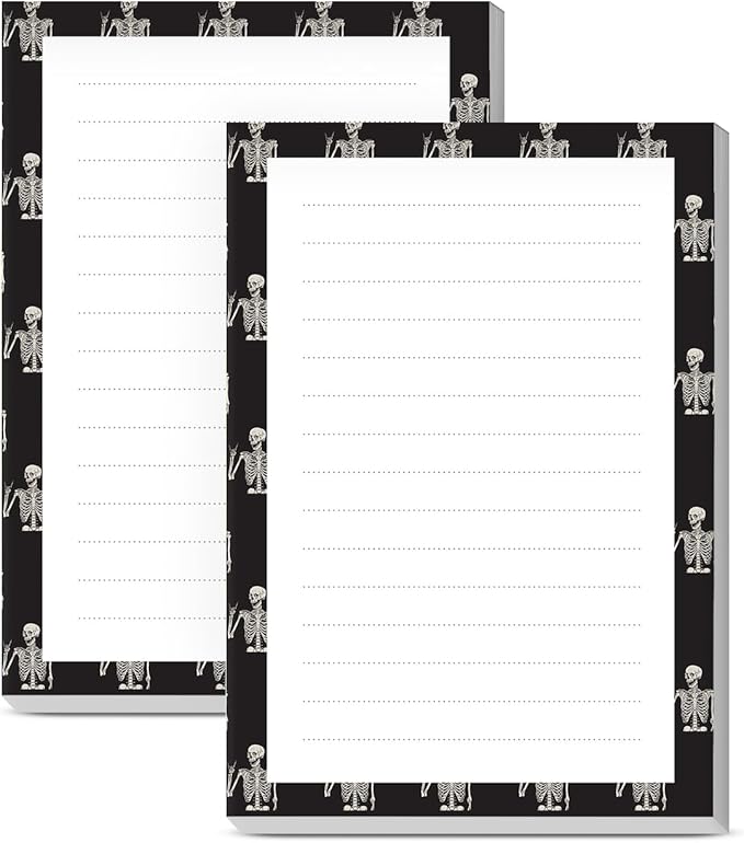 SXboxing Sticky Notes 4X6 Inches, 2 Pack Large Cute Self-Stick Pads, Bright by SXboxing