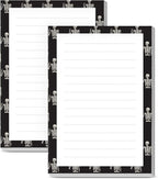 SXboxing Sticky Notes 4X6 Inches, 2 Pack Large Cute Self-Stick Pads, Bright by SXboxing