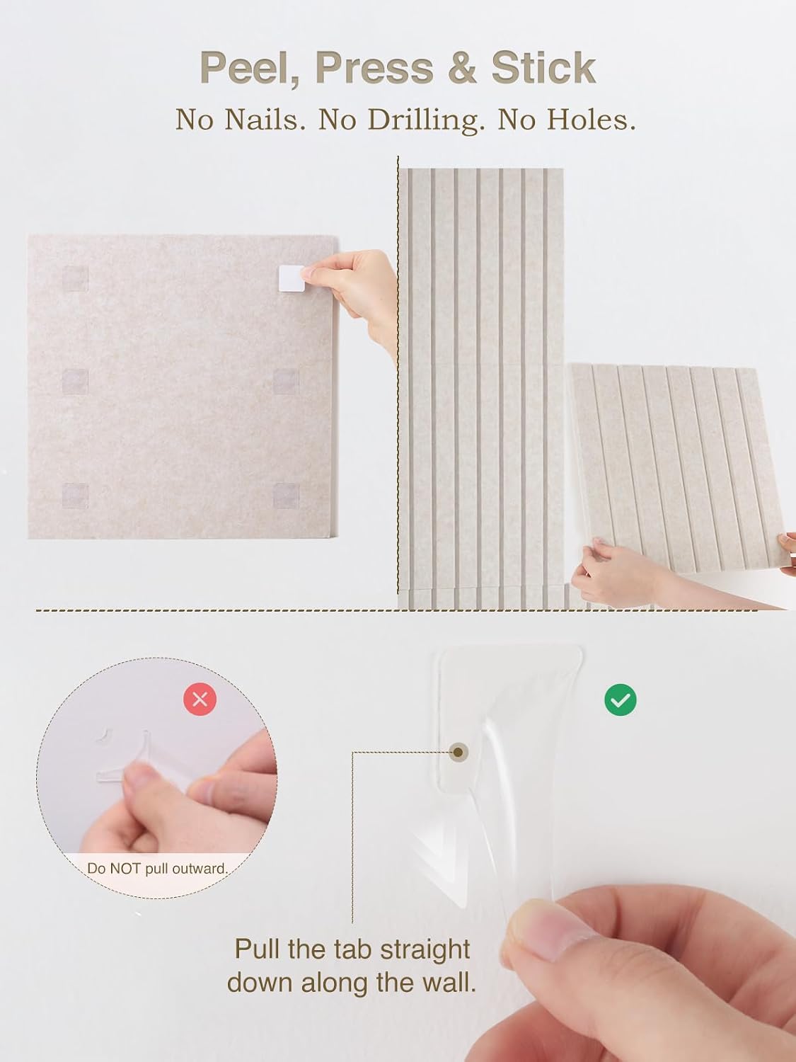 Large Felt Bulletin Board 24 Pack Tiles 48x71in Alternative to Cork Board