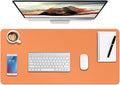 Boutilon Leather Desk Pad Protector, Non-Slip Mouse Pad, Laptop Desk Pad by Boutilon