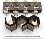 Provour Work Booth, Private Workstation, Room Divider, Office Pod, Acoustic - Image 7