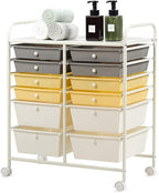 Giantex 12 Drawer Rolling Storage Cart Tools Scrapbook Paper Office School by Giantex