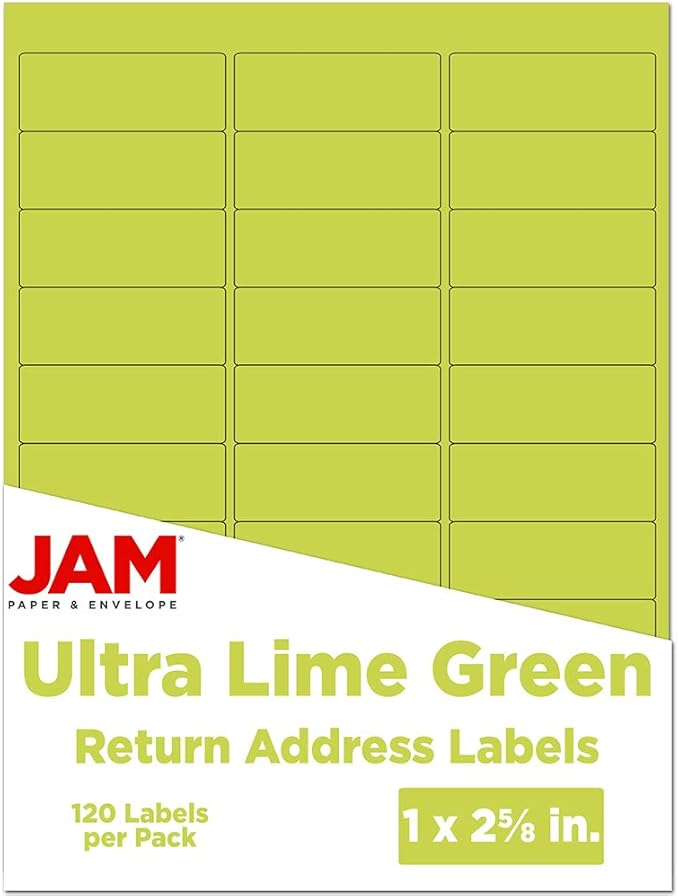 JAM PAPER Return Address Labels by JAMPaper