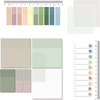 BAYTORY 700 Sheets Transparent Sticky Notes, Self-Adhesive Translucent Writable - Image 9