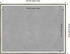 Amanti Art Silver Framed Magnetic Board 19x25 Medium Vision Board - Image 4