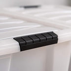 IRIS USA 40 Qt Stackable Plastic Storage Bins - Image 8