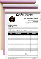 Custom Invoice Book in 3-Part /2-Part Receipt Book - Image 8