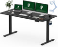 FLEXISPOT One-Piece Electric Standing Desk, 60 x 24 Inches Adjustable Desk