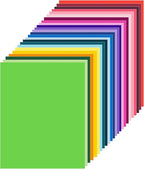 LIVHOLIC 200 Colored Cardstock Paper, Colorful Card Stock 250 GSM Heavy Weight by Livholic-Rosebluebell