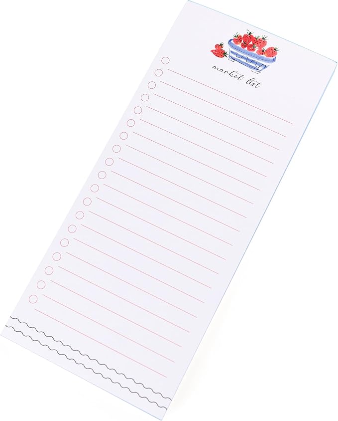 Graphique Berries Magnetic Notepad, 100 Tear-Away Sheets - Image 3