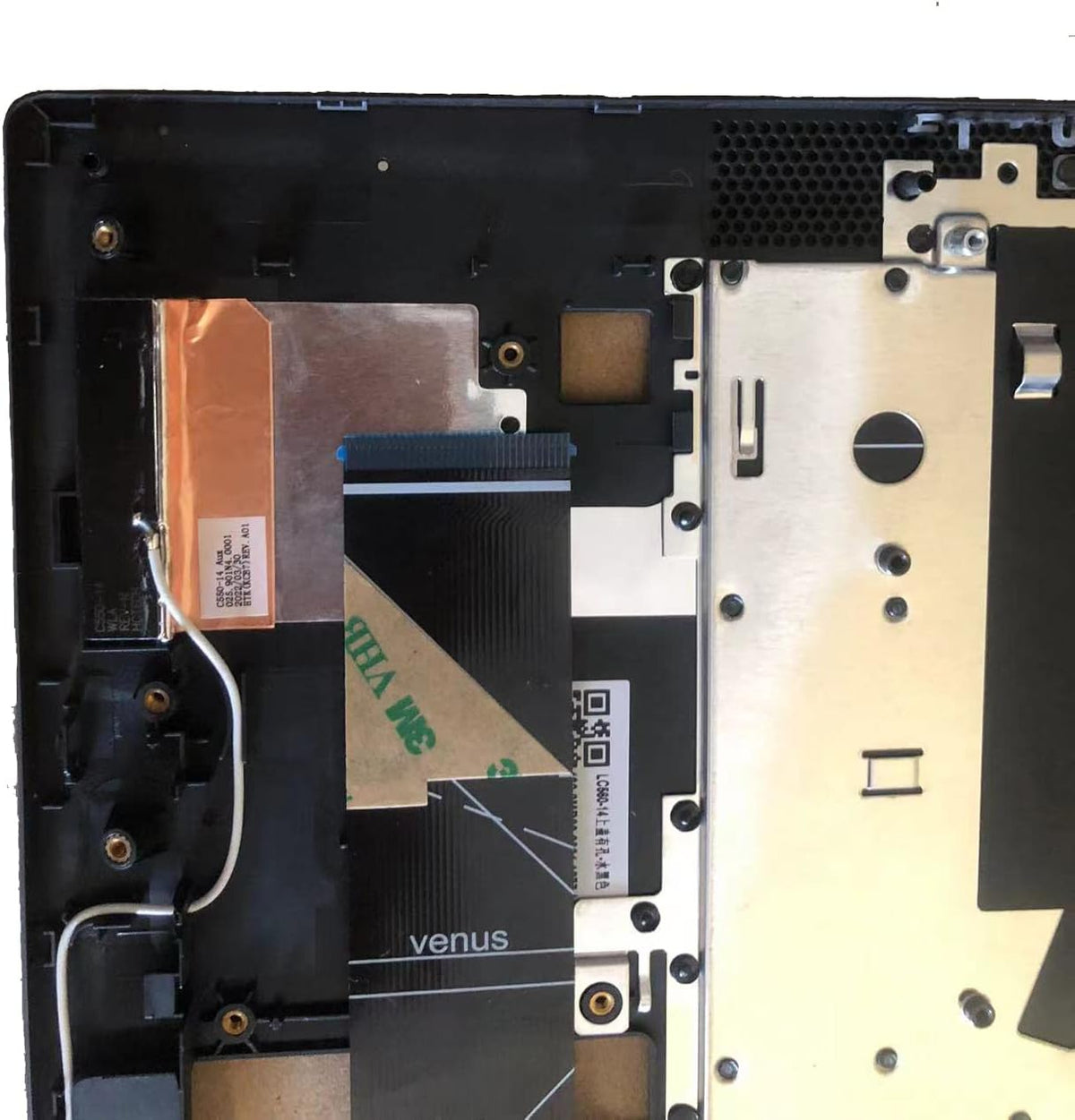 Replacement Laptop Upper Case Palmrest Backlit Keyboard Touchpad Assembly Par...