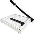 12" Guillotine Paper Cutter,Paper Cutter for Cardstock Heavy Duty 12 inch,Cut Cleanly and Quickly,12" Cut Length,10 Sheet Capacity.Paper Trimmer for Classroom,Cardstock, Art Projects,and Office Use A4