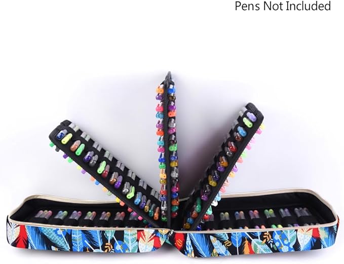 qianshan Pencil Case Holder Slot - Holds 202 Colored Pencils or 136 Gel Pens - Image 6