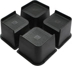 MXMZHXU Bed Risers 2 inch, 3 inch, 4 inch, 6 inch or 8 inch Heavy Duty by MXMZHXU