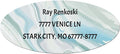 Made in USA Custom Return Address Stickers Labels Customized Mailing Label by HOOKAH+SUN