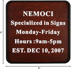 Custom Engraved Door Suite Wall Sign | Office Sign | Personalized Wall Plaque | - Image 10